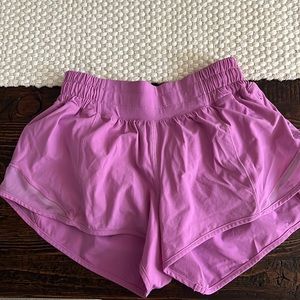 Pink lululemon shorts!